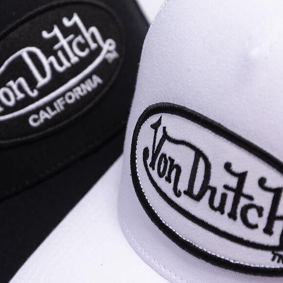 Kšiltovka Von Dutch - Trucker - Classic Logo White