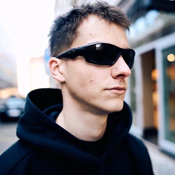Sluneční Brýle Oakley - Straight Jacket - Matte Black/Grey Polarized