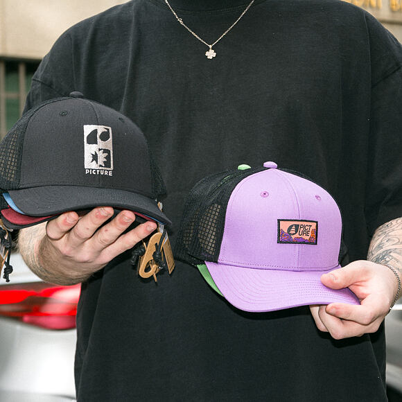 Kšiltovka Picture - Zephyr Trucker - Black - PC Logo Patch