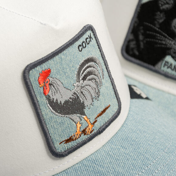 Kšiltovka Goorin - Denim Rooster - Light Denim