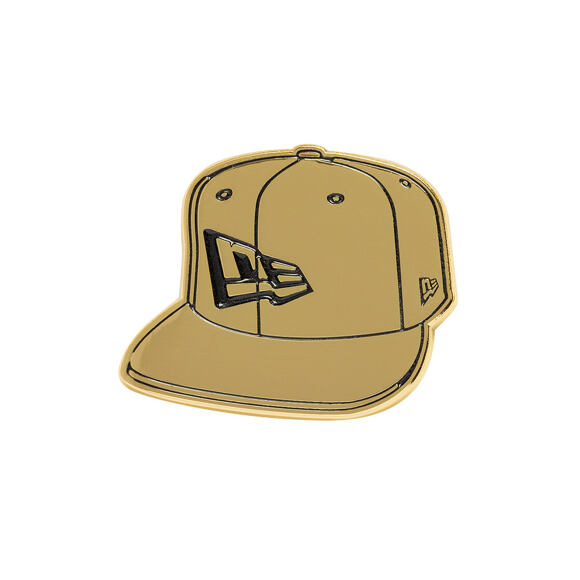 Připínáček New Era - Branded Cap Pin Cap - Gold