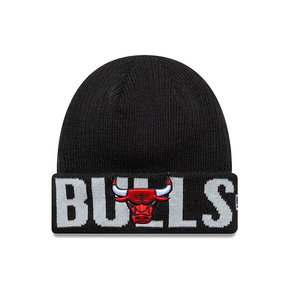 Kulich New Era - NBA Wordmark Beanie - Chicago Bulls - Black