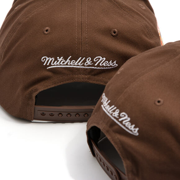 Kšiltovka Mitchell & Ness - NBA - Chestnut Peak - Milwaukee Bucks - Brown