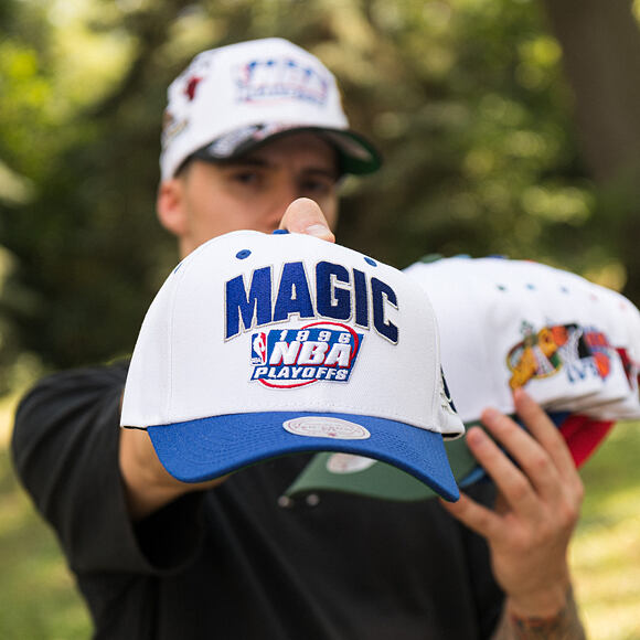 Kšiltovka Mitchell & Ness - Post Season Hwc - NBA - Orlando Magic - White