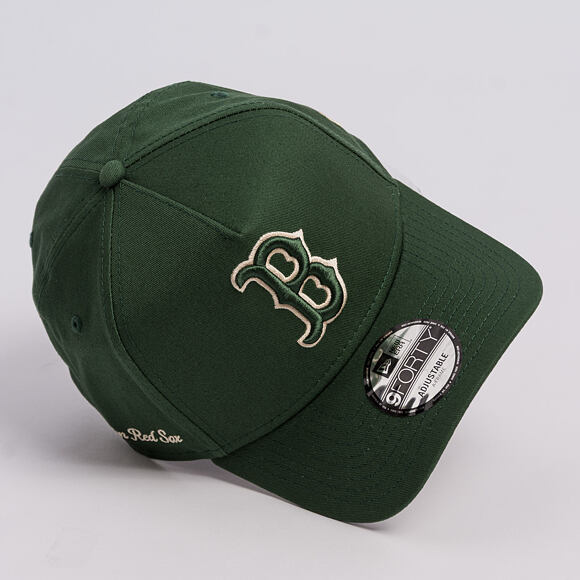 Kšiltovka New Era - MLB "Cilantro Green" 9FORTY A-Frame - Boston Red Sox - Cilantro Green