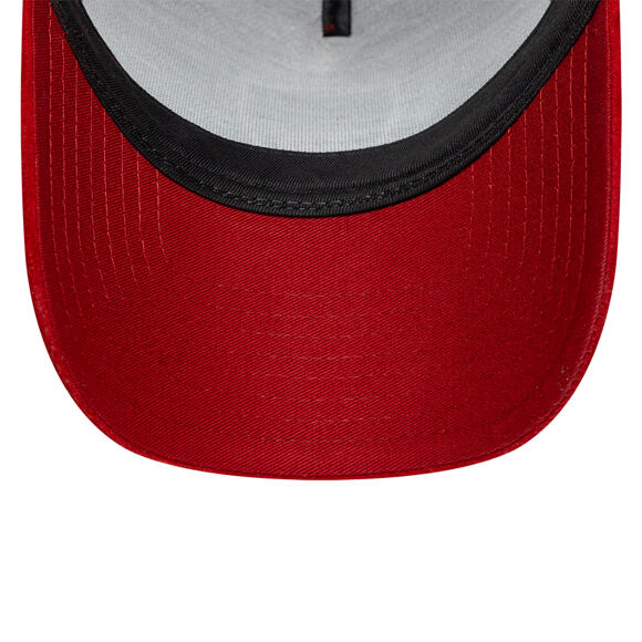 Kšiltovka New Era - Faux Suede 9FORTY A-Frame Trucker - AS Roma - Red
