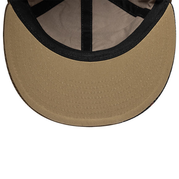 Kšiltovka New Era - MLB IMAGE DROP Patchwork 9FIFTY Retro Crown - NY Yankees - Brown