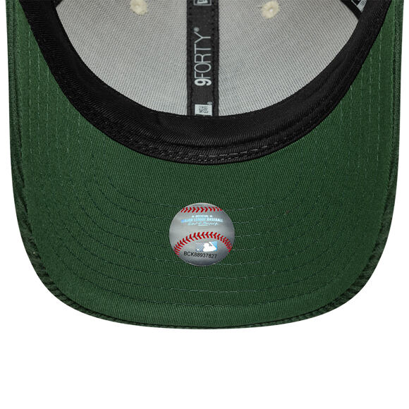 Kšiltovka New Era - MLB Cord 9FORTY M-CROWN - LA Dodgers - Cream / Cilantro Green