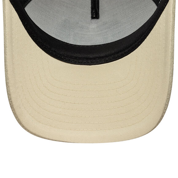 Dámská Kšiltovka New Era - Branded Velour 9FORTY M-CROWN A-Frame Trucker - Cream