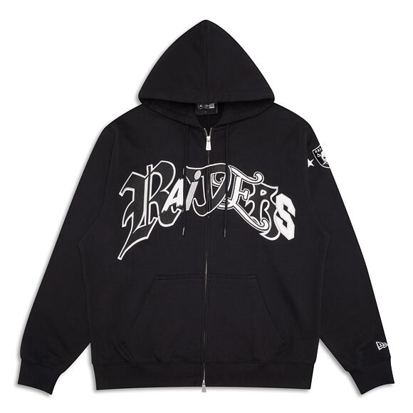 Mikina New Era - NFL 2Way Hoodie Multi - Las Vegas Raiders - Black