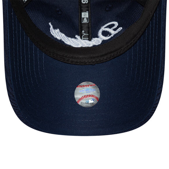 Dámská Kšiltovka New Era - MLB Cord Script 9TWENTY - LA Dodgers - Navy / White