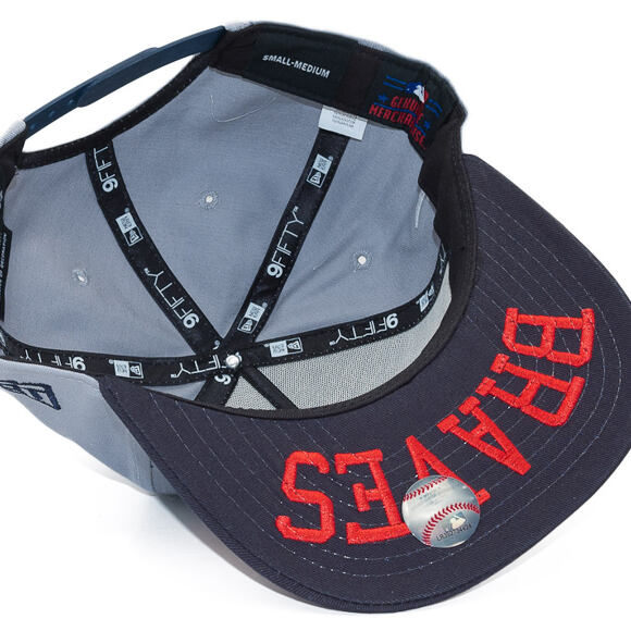 Kšiltovka New Era Turnover 2 Atlanta Braves Team Colors Snapback