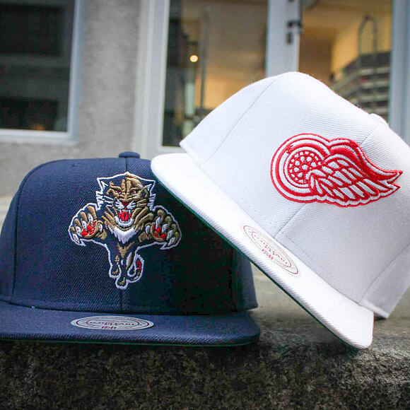Kšiltovka Mitchell & Ness Florida Panthers Wool Solid Navy Snapback