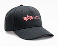Kšiltovka Alpha Industries Alpha Cap 126912 Black/Red