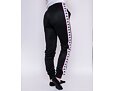 Dámské Tepláky Kappa 222 Banda Wrastoria Slim C1A Black/Pink/White