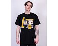 Triko Mitchell & Ness Los Angeles Lakers Center Circle SSTEINTL930 Washed Black