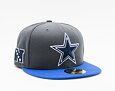 Kšiltovka New Era 59FIFTY NFL Official Team Colors Dallas Cowboys Grey