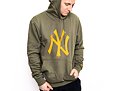 Mikina New Era MLB Seasonal Team Logo Hoody New York Yankees Olive / Ekq