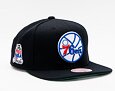 Kšiltovka Mitchell & Ness Top Spot Snapback HWC Philadelphia 76ers Black