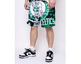 Kraťasy Mitchell & Ness Jumbotron 2.0 Sublimated Shorts Boston Celtics Black / Green