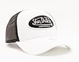 Kšiltovka Von Dutch Boston Trucker Cotton White/Black