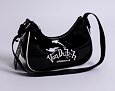 Malá kabelka Von Dutch Amy Baguette Imi Patent Black