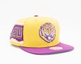 Kšiltovka Mitchell & Ness Jumbotron Snapback Louisiana State University Yellow / Purple