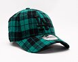 Kšiltovka New Era 9FORTY MLB Plaid  Los Angeles Dodgers Green