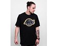 Triko New Era NBA Outline Logo Tee Los Angeles Lakers Black/Gold