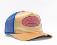 Kšiltovka Von Dutch Trucker Cary Satin Gold/Blue