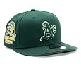 Kšiltovka New Era 9FIFTY MLB Side Patch Script Oakland Athletics Dark Green / Olive