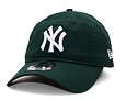 Kšiltovka New Era - MLB Essential 9TWENTY - NY Yankees - Dark Green / White