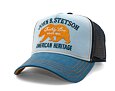 Kšiltovka Stetson - Trucker Cap Bear - Light Blue/Blue