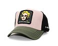 Kšiltovka Capslab - Marilyn Dead Stars Still Burn Trucker - Pink / Olive