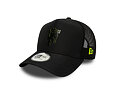 Kšiltovka New Era - Keyline 9FORTY Trucker - Manchester United FC - Black / Upright Yellow