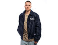 Vlněná Bunda Karl Kani - Kani Pinstripes Wool Jacket - Blue