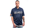 Dres New Era - NBA Button Jersey Shirt - LA Lakers - Muted Indigo