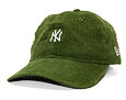Kšiltovka New Era - MLB Cord 9TWENTY - NY Yankees - Rifle Green