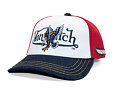 Kšiltovka Von Dutch - Wild Eagle Trucker - White / Navy / Red