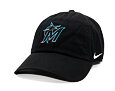 Kšiltovka Nike - Club Unstructured - Miami Marlins - Black 00A