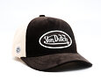 Kšiltovka Von Dutch - Corduroy Oval Patch Premium Baseball - Brown / Cream
