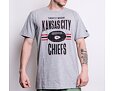 Triko New Era NFL Football Kansas City Chiefs Light Grey Heather