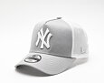 Dětská kšiltovka New Era Kids 9FORTY Clean Trucker New York Yankees Grey / White Snapback