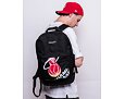 Batoh Mitchell & Ness Miami Heat Backpack Black