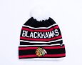 Kulich '47 Brand NHL Chicago Blackhawks Rockhill Cuff Knit Black