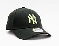 Kšiltovka New Era 9FORTY MLB Pop Logo New York Yankees Strapback Black / Yellow