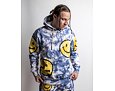 Mikina Market Smiley Sun Dye Yellow/Blue Tie-Die