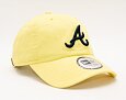 Kšiltovka New Era 9TWENTY MLB Essential Casual Classic Atlanta Braves Strapback Lime Yellow