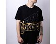 Triko Mitchell & Ness Los Angeles Lakers Big Face 4.0 Tee Black