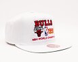 Kšiltovka Mitchell & Ness 91 Bulls Champs Snapback Hwc Chicago Bulls White